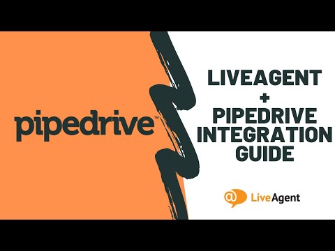 Youtube video: How to Set Up and Use Your PipeDrive Integration LiveAgent
